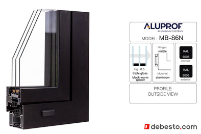 Aluminium Window Corner Samples – debesto