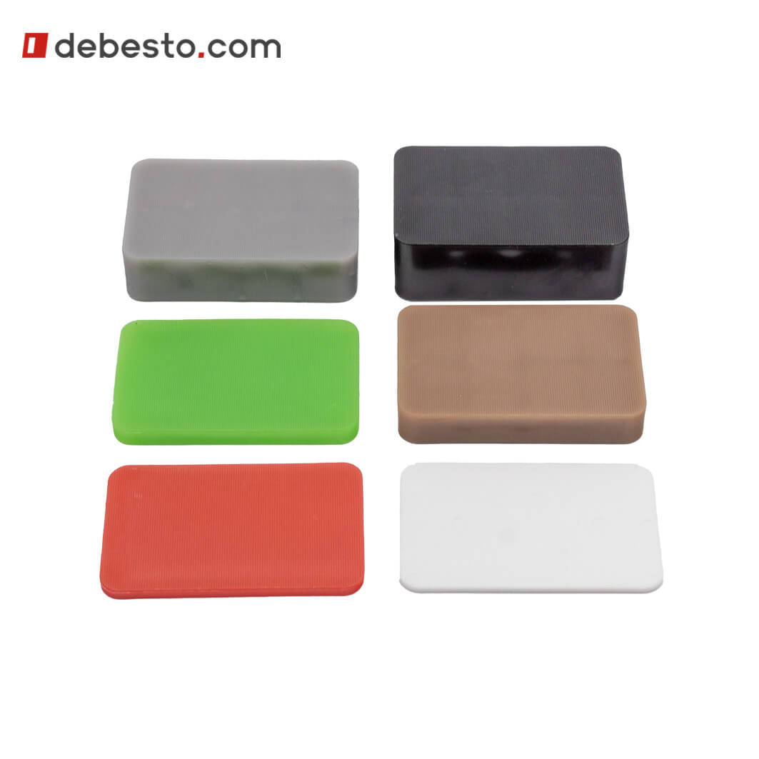 Set of universal installation pads and wedges