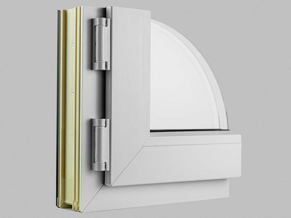 Zestaw 2 trójkątów pokazowych PCV: Alupalst Ideal 4000 i Salamander Blevolution 82 PVC