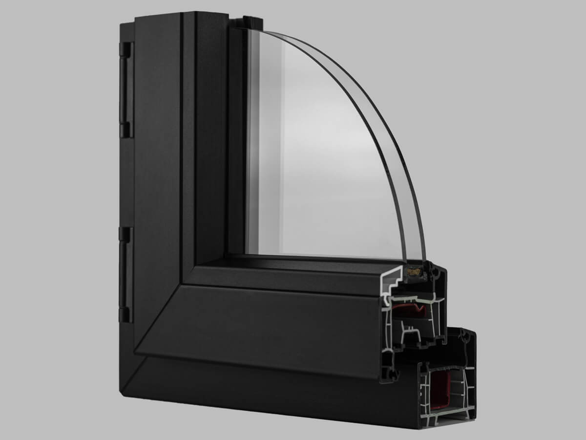 Zestaw 2 trójkątów pokazowych PCV: Alupalst Ideal 4000 i Salamander Blevolution 82 PVC