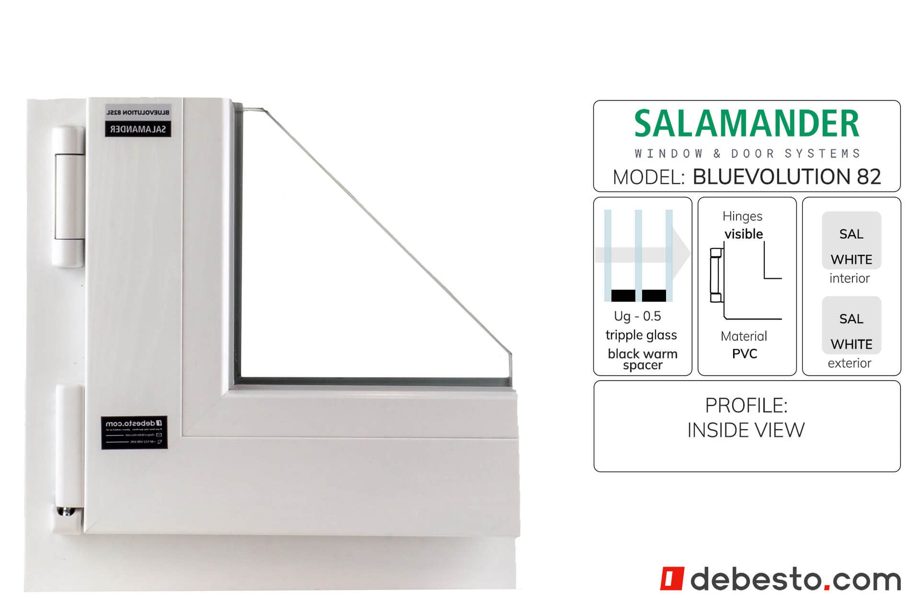 Salamander BluEvolution 82 - Corner Sample