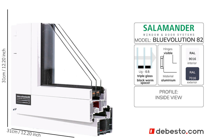 Salamander BluEvolution 82 - Corner Sample