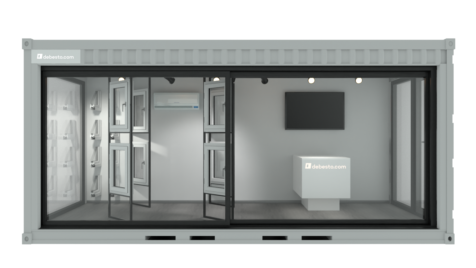 Mobile Showroom debesto 6 m