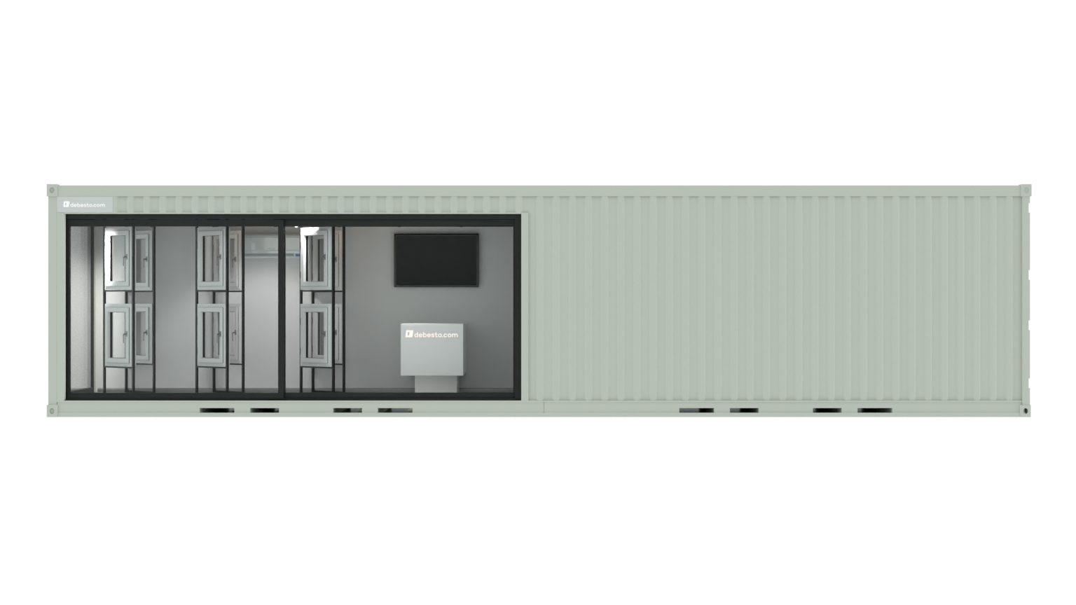 Mobile Showroom debesto 12 m