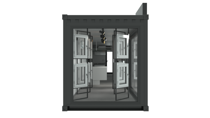 Mobile Showroom debesto 12 m