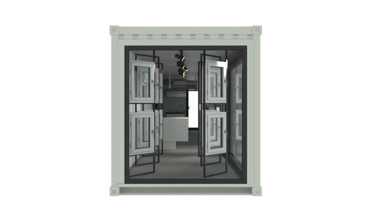 Mobile Showroom debesto 12 m