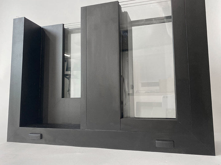 Aluprof MB-77HS Aluminium Sliding Door System - Corner Sample