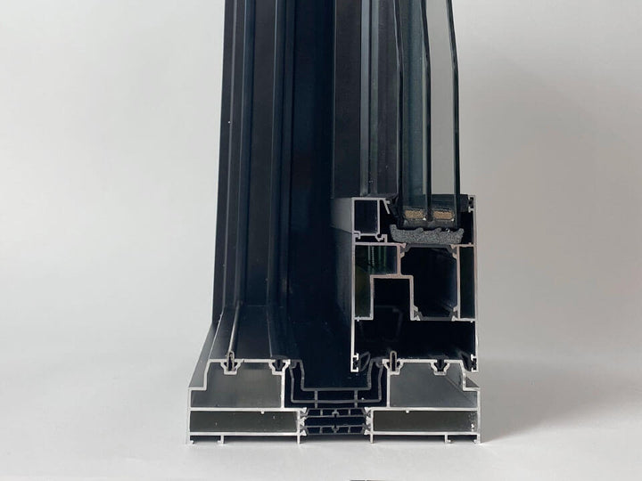 Aluprof MB-77HS Aluminium Window System - Corner Sample