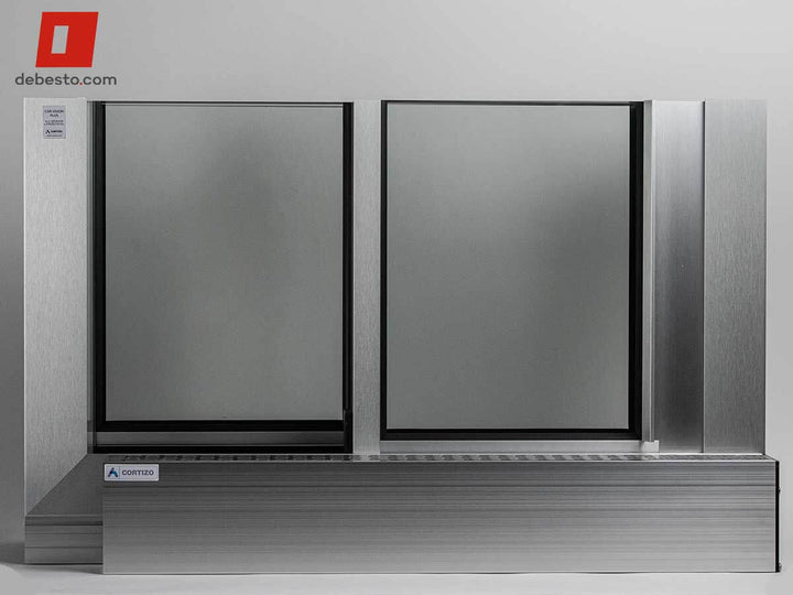 Set of 2 Sliding Door System Samples - Cortizo Cor Vision Plus & Aluprof MB- 77 HS