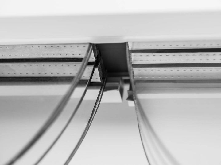 Decco 82 triple glazing with aluminium spacer bar and quadruple glazing with aluminium spacer bar