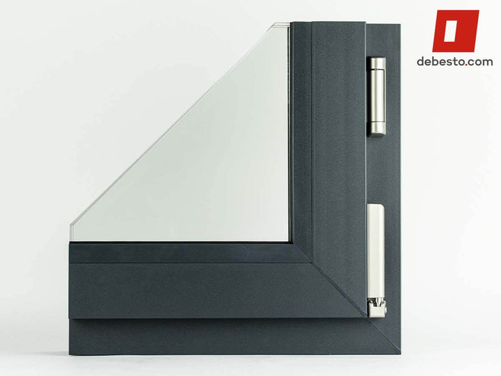 Zestaw 2 trójkątów pokazowych: Aluprof MB-79N i GEALAN-LINEAR® PVC