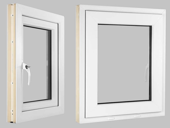 Ideal 4000 window casement front and back view