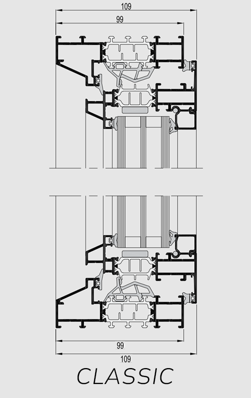 Reynaers SlimLine 38 Classic - Aluminium Window System - Corner Sample