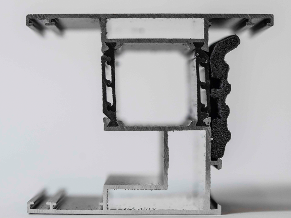 Yawal DP 180 Aluminium Sliding System - Sash Sample