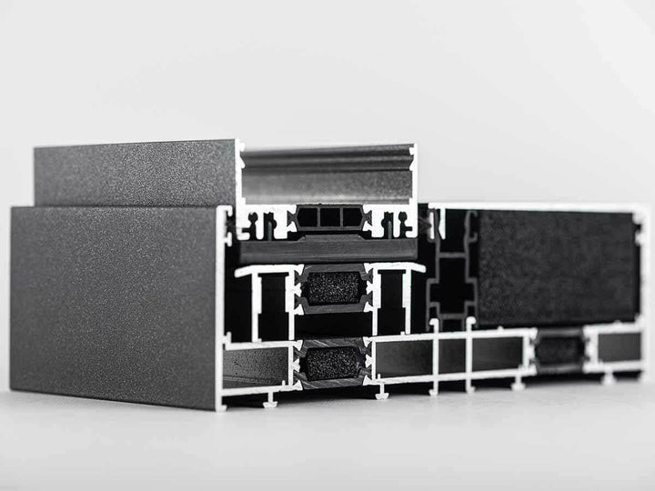 Przekrój Progu Yawal MoreView Aluminiowego Systemu Przesuwnego