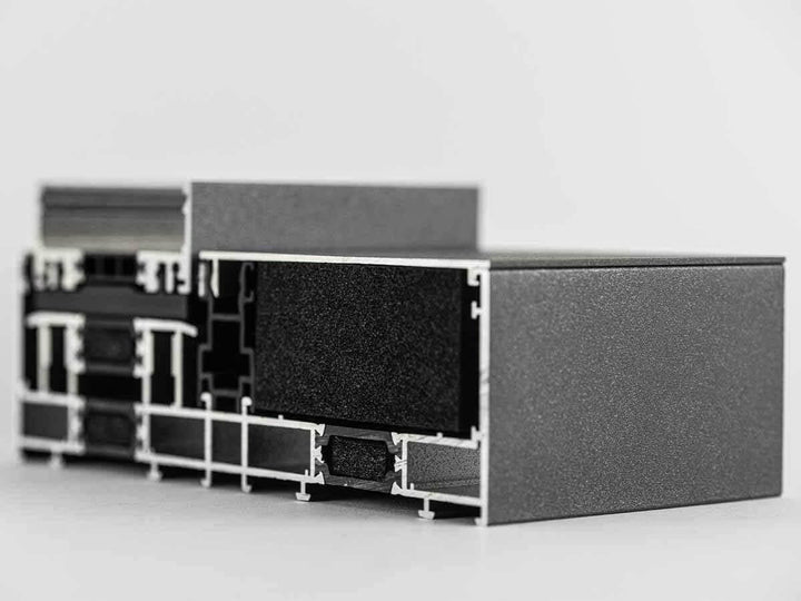 Przekrój Progu Yawal MoreView Aluminiowego Systemu Przesuwnego