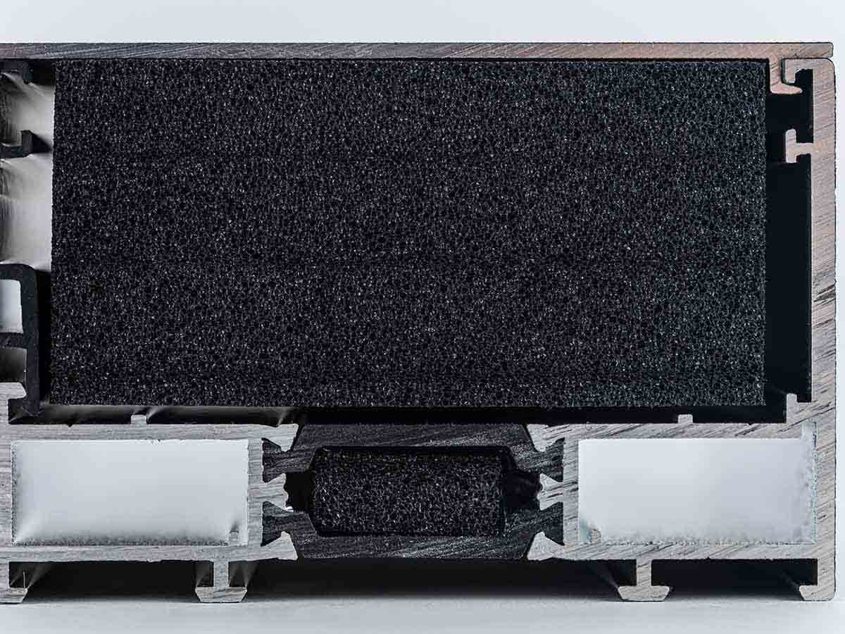 Przekrój Progu Yawal MoreView Aluminiowego Systemu Przesuwnego