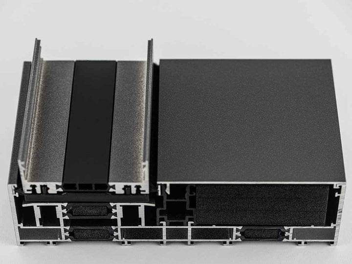 Przekrój Progu Yawal MoreView Aluminiowego Systemu Przesuwnego