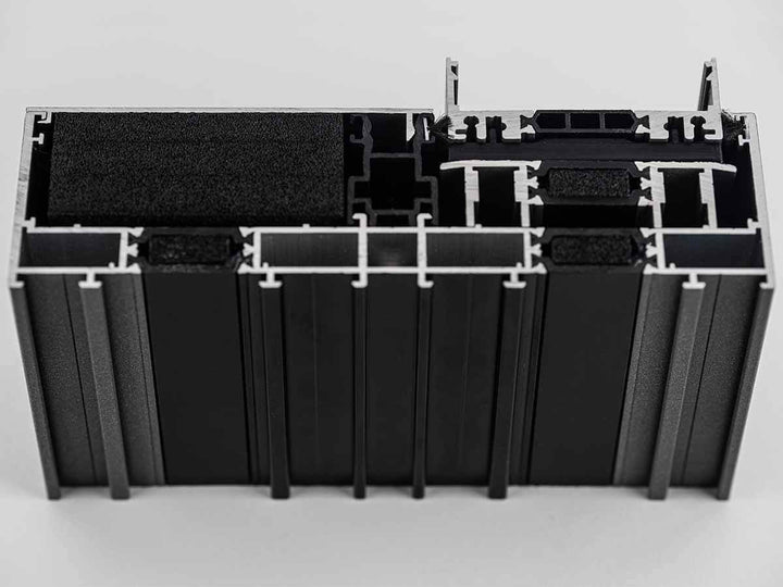 Przekrój Progu Yawal MoreView Aluminiowego Systemu Przesuwnego