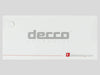 front cover of the decco colour chart with logo of debesto.com
